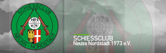 Header mit Logo vom Schiessclub Neuss Nordstadt